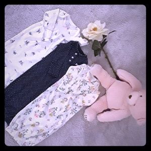 Baby girl sleep gowns